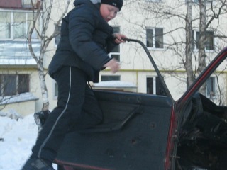 joke with a wheelbarrow